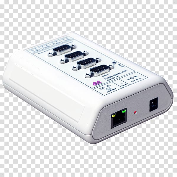 Battery charger RS-232 Serial port Terminal server D-subminiature, Serial Port transparent background PNG clipart