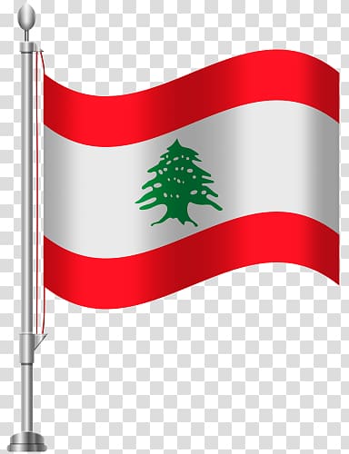 flag of lebanon buckle-free material transparent background PNG clipart