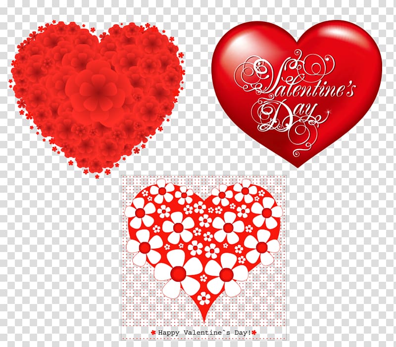 Heart Valentines Day, Romantic hearts transparent background PNG clipart