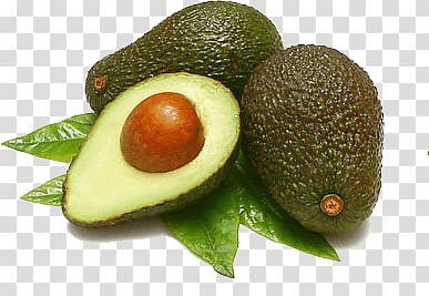 green avocado fruits, Avocado Sliced transparent background PNG clipart