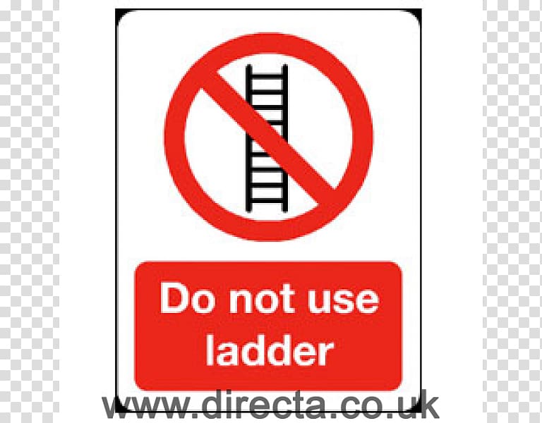 Ladder Scaffolding Construction site safety Warning sign, ladder transparent background PNG clipart