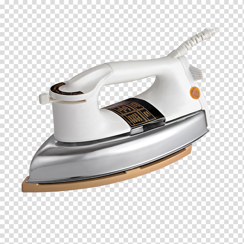 Clothes iron Electricity Home appliance Small appliance Non-stick surface, Electric Iron transparent background PNG clipart