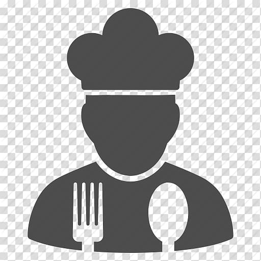 silhouette of chef illustration, Chef\'s uniform Cooking Computer Icons, Restaurant Chef Icon transparent background PNG clipart