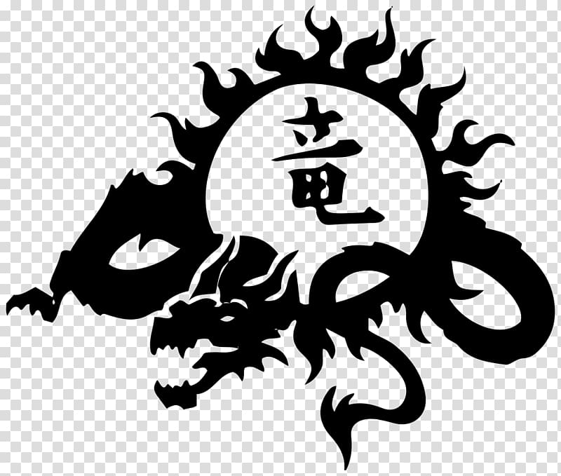 Tattoo Irezumi Chinese dragon, Asian dragon transparent background PNG clipart