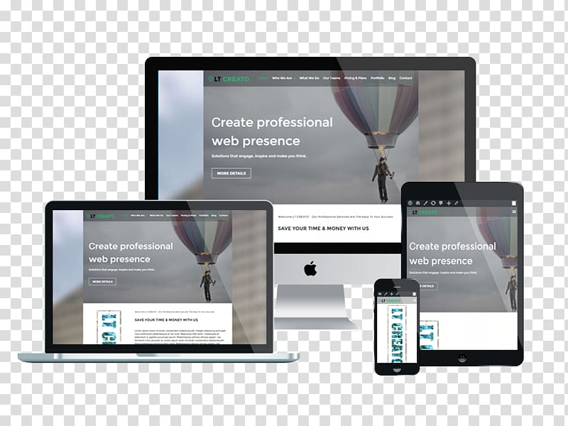 Responsive web design Web template system Joomla, responsive grid builder transparent background PNG clipart