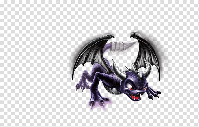 Skylanders: Spyro\'s Adventure Skylanders: Trap Team Skylanders: Swap Force Skylanders: Giants Spyro the Dragon, dark transparent background PNG clipart