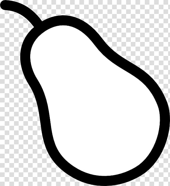 Pear Drawing , Outline Drawings Of People transparent background PNG clipart