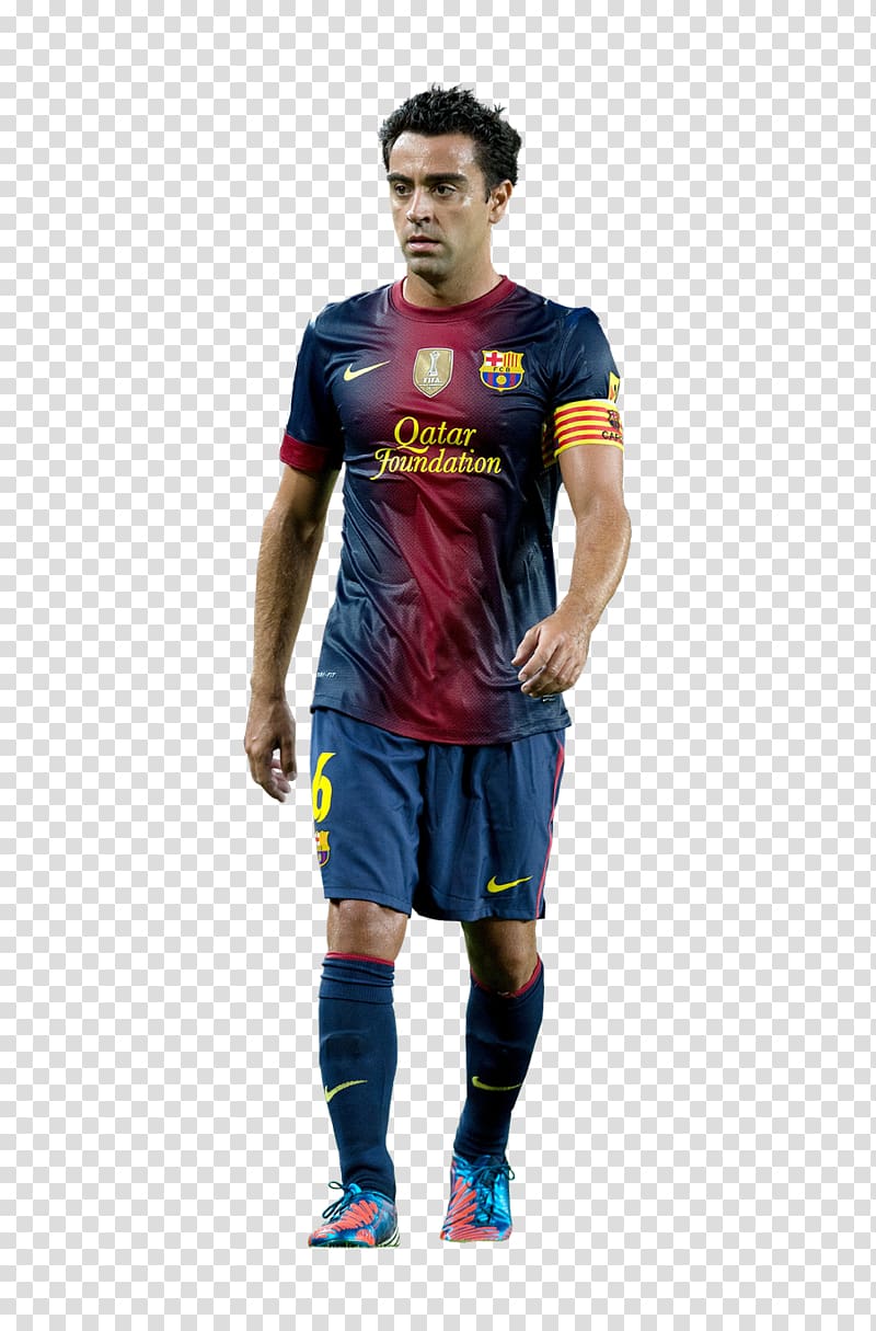 Xavi FC Barcelona Football player, fc barcelona transparent background PNG clipart