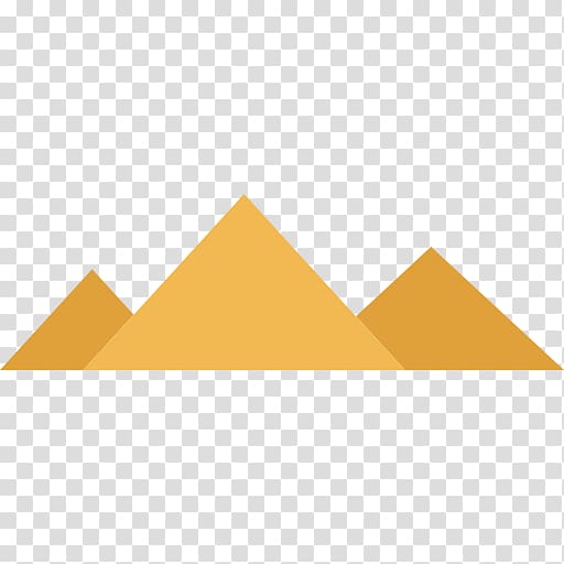 Egyptian pyramids Giza pyramid complex Computer Icons, pyramids transparent background PNG clipart