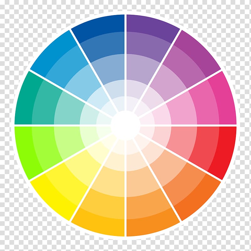 Color wheel Color scheme, light color transparent background PNG clipart