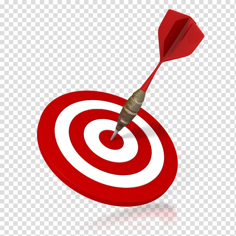 red and white dart and dartboard art, Bullseye Computer Icons , Bullseye transparent background PNG clipart