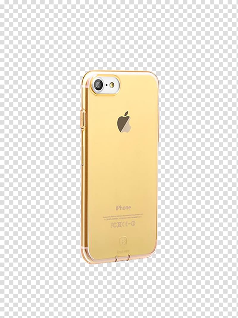 Mobile Phone Accessories goud, iphone 7 plus transparent background PNG clipart