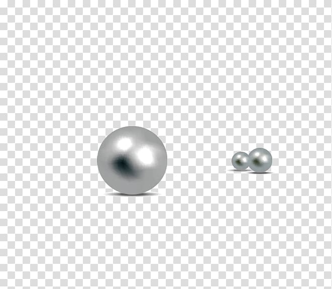 Pearl Jewellery Grey Material, pearl transparent background PNG clipart