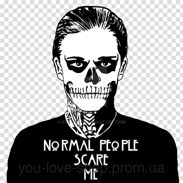 American Horror Story Tate Langdon iPhone 7 Evan Peters iPhone X, ahs transparent background PNG clipart