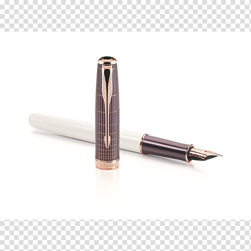 Parker Pen Company Fountain pen Waterman pens Parker Duofold, purple pen transparent background PNG clipart