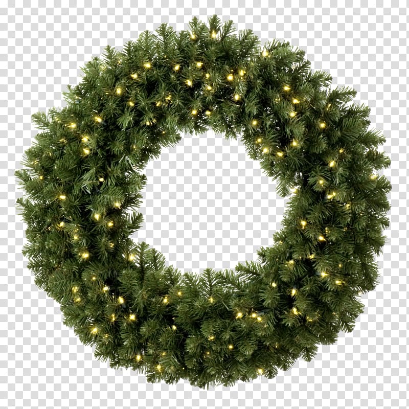 Wreath Christmas lights Lighting Pre-lit tree, Christmas Wreath transparent background PNG clipart