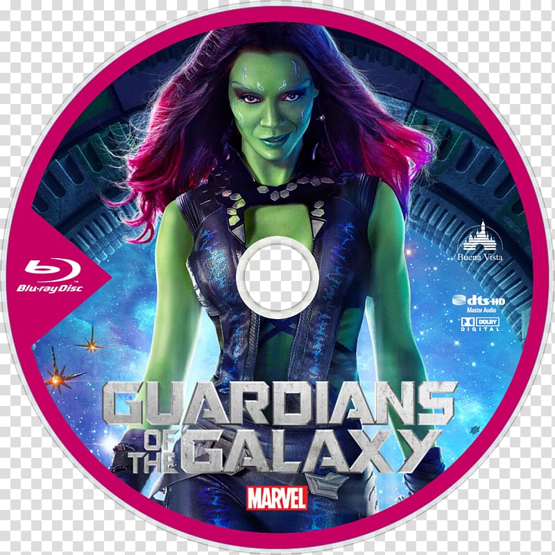 Gamora Zoe Saldana Guardians of the Galaxy Rocket Raccoon Thanos, guardians of the galaxy transparent background PNG clipart