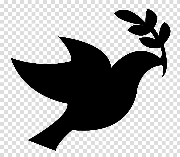 Columbidae Peace symbols Doves as symbols , Peace Bird transparent background PNG clipart