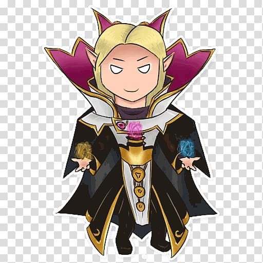 Dota 2 Chibi Invoker Video game Manga, Chibi transparent background PNG clipart