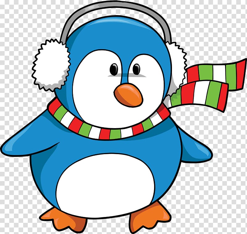 Penguin Child Christmas ornament, Penguin transparent background PNG clipart