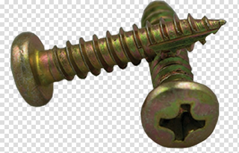 Self-tapping screw Brass Pacific Components Bronze, screw transparent background PNG clipart