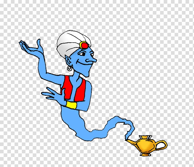 Genie One Thousand and One Nights Jinn , Genie Lamp transparent background PNG clipart