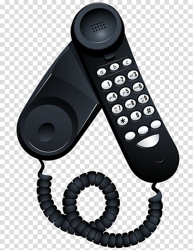 Communication Telephone Landline Impianto telefonico, Landline phone transparent background PNG clipart