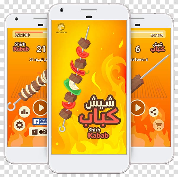 Smartphone Shish Kabab, The Kebab Game Shish kebab Barbecue, smartphone transparent background PNG clipart