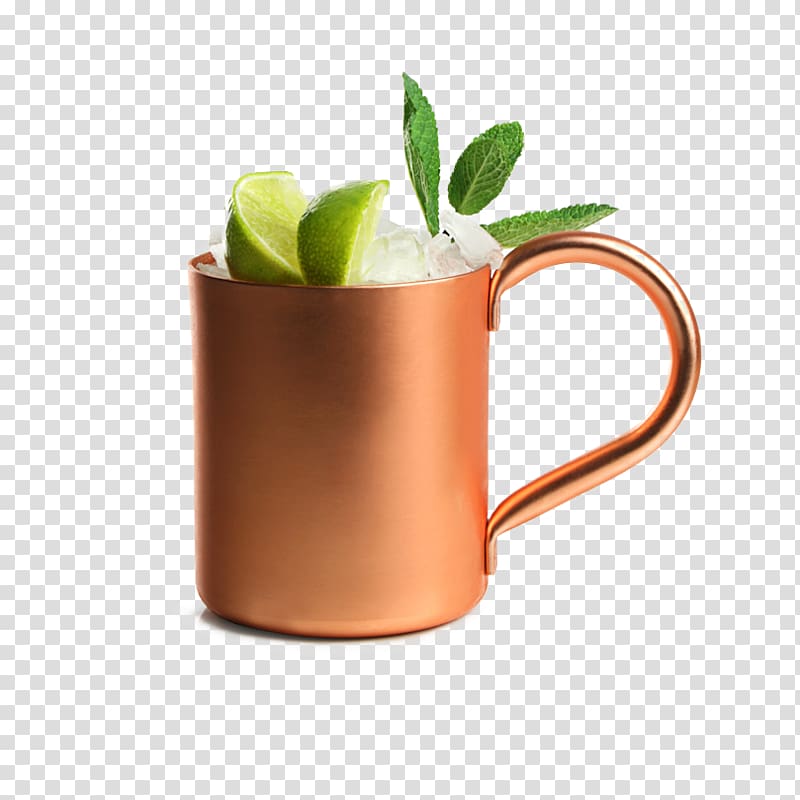 ice filled mug with melon, Moscow mule Buck Cocktail Vodka Cosmopolitan, moscow transparent background PNG clipart