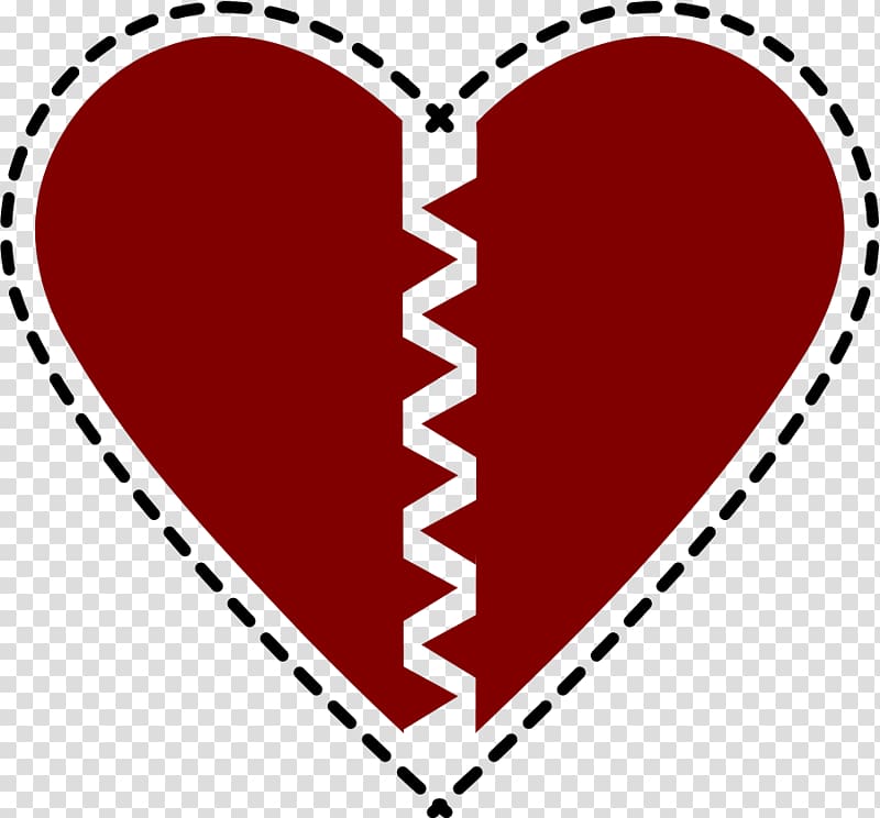 Broken heart , Flying Heart transparent background PNG clipart