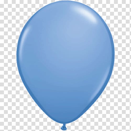 Mylar balloon Party Color Blue, periwinkle transparent background PNG clipart