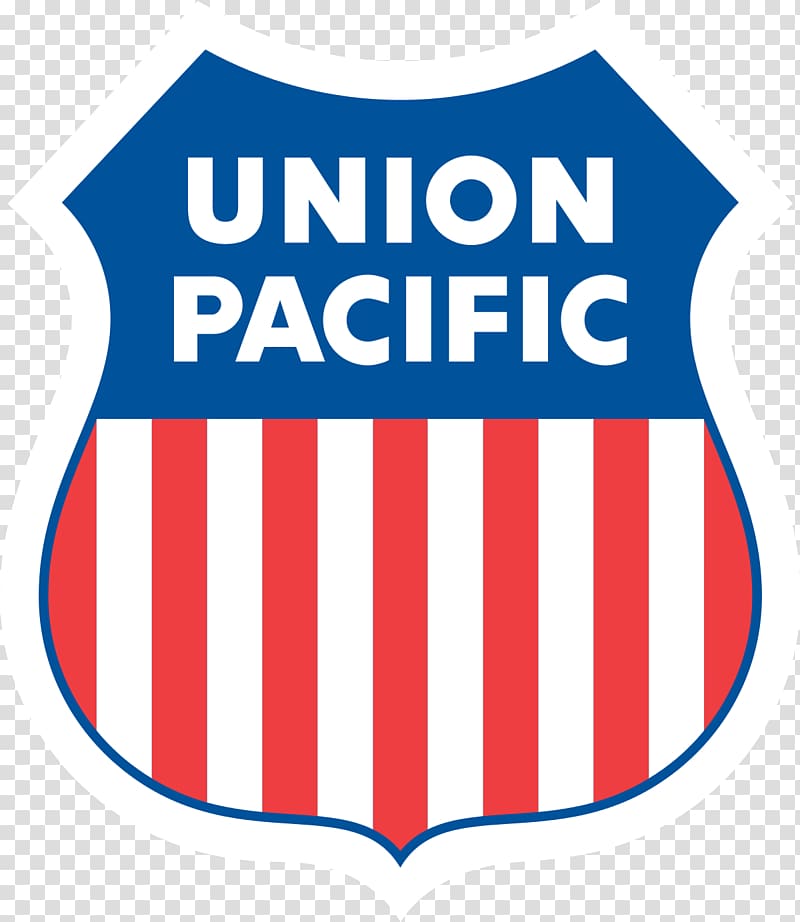 Rail transport Train Union Pacific Railroad Logo Union Pacific Corporation, Diesel-Electric Locomotive transparent background PNG clipart