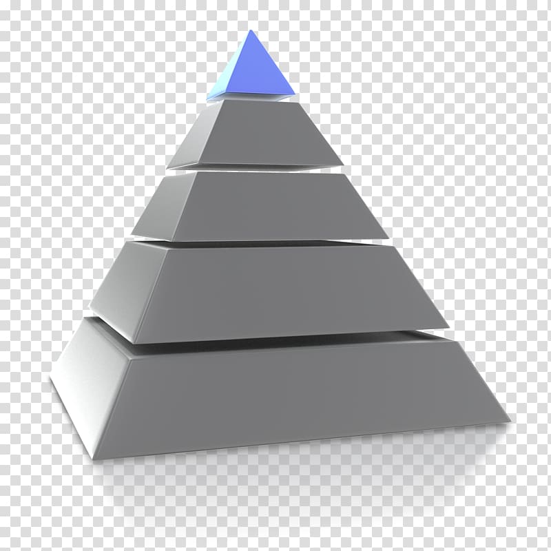 Pyramid Presentation Trading strategy Three-dimensional space , pyramid transparent background PNG clipart
