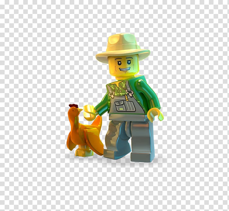 Lego City Undercover: The Chase Begins Wii U, farmer transparent background PNG clipart
