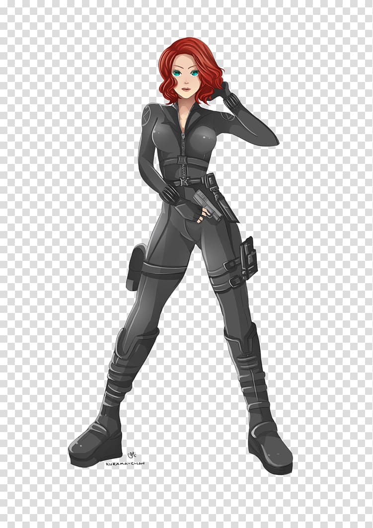 Black Widow Animation Drawing Anime, Black Widow transparent background PNG clipart