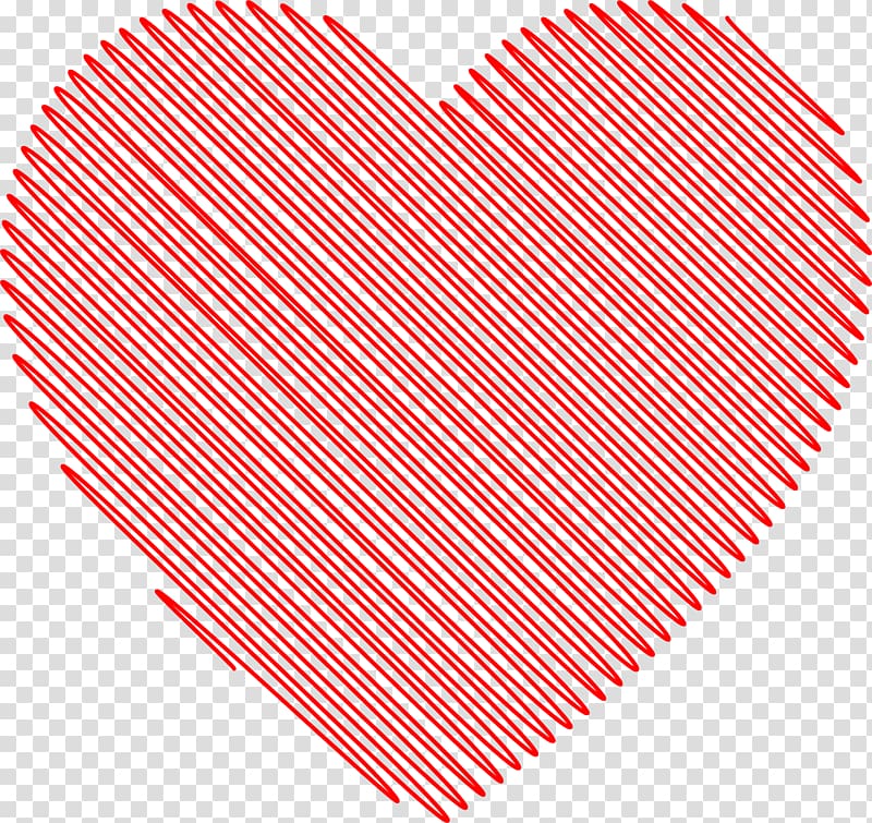 Heart Valentine\'s Day , Scribble transparent background PNG clipart