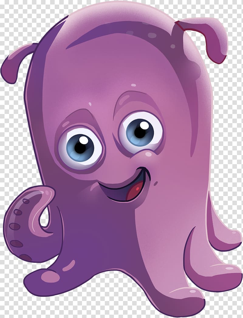 purple octopus , Pearl Nemo Crush , nemo transparent background PNG clipart