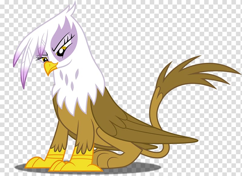 Gilda Griffon the Brush-off Female Griffin Rainbow Dash, Griffin transparent background PNG clipart