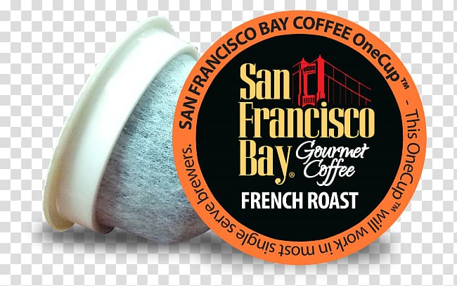 Single-serve coffee container San Francisco Bay Espresso, coffee gourmet transparent background PNG clipart