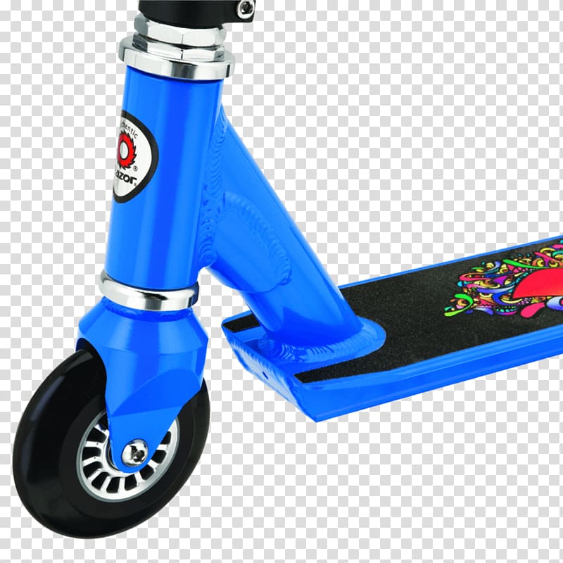 Kick scooter Razor Grom Patinete gray, blue mario Electric motorcycles and scooters, scooter transparent background PNG clipart