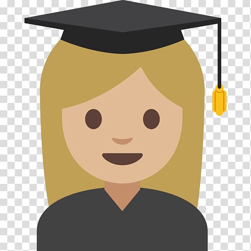 Square academic cap Emoji Graduation ceremony Emoticon , Emoji ...