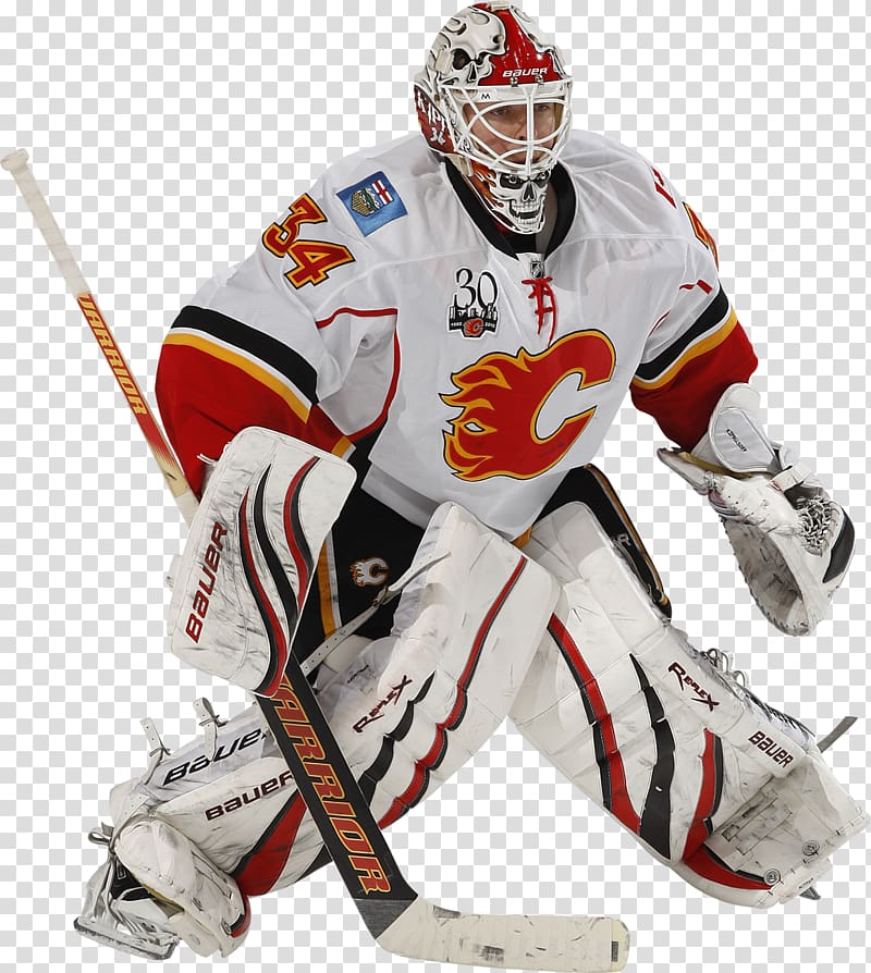 Goaltender mask PeekYou Security hacker College ice hockey, Flames Pics transparent background PNG clipart
