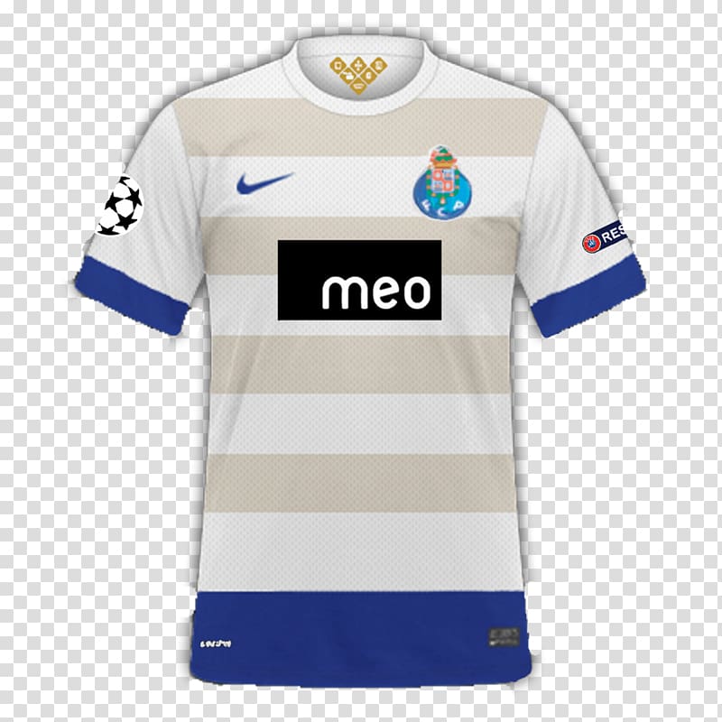 2012–13 UEFA Champions League FC Porto Sports Fan Jersey GNK Dinamo Zagreb T-shirt, T-shirt transparent background PNG clipart