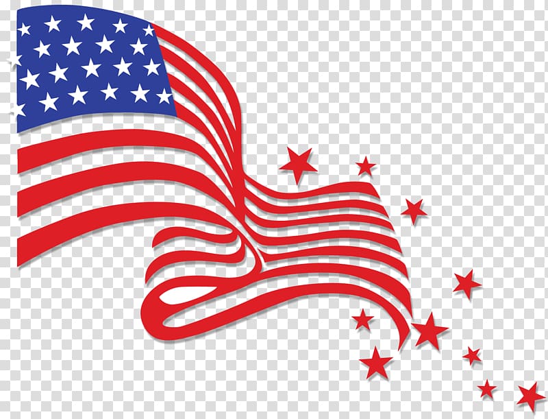 black and red flag of U.S , United States elections, 2018 Local election Primary election, usa flag transparent background PNG clipart