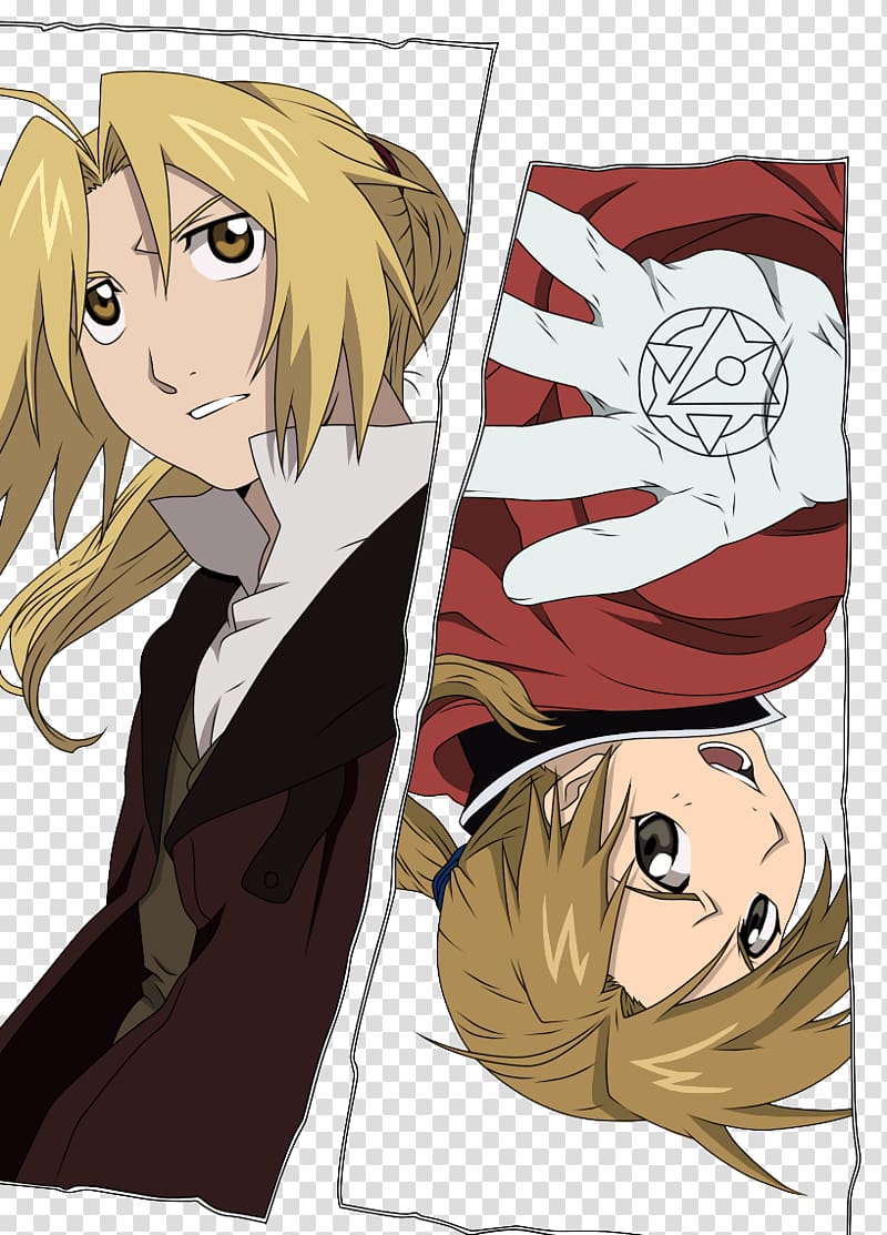 Edward Elric Alphonse Elric Fullmetal Alchemist Anime Drawing, Anime transparent background PNG clipart