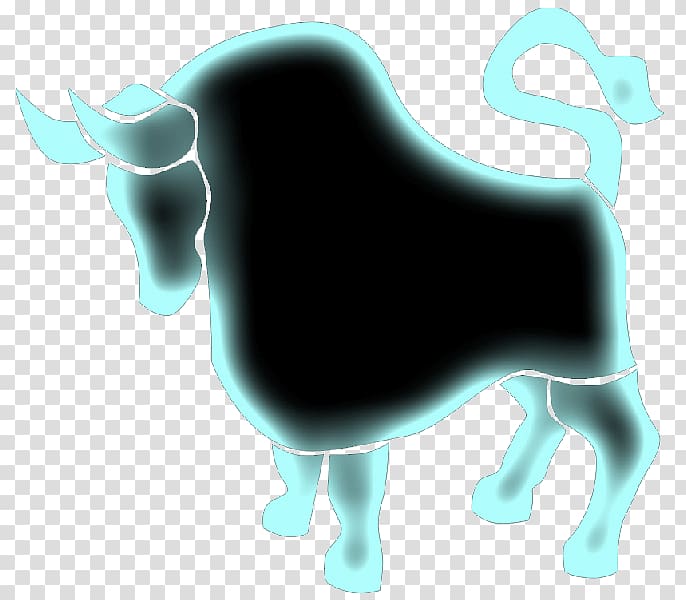 Cattle Taurus Astrological sign Horoscope Aquarius, taurus transparent background PNG clipart