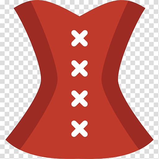 Cartoon Maroon Symbol , corset transparent background PNG clipart