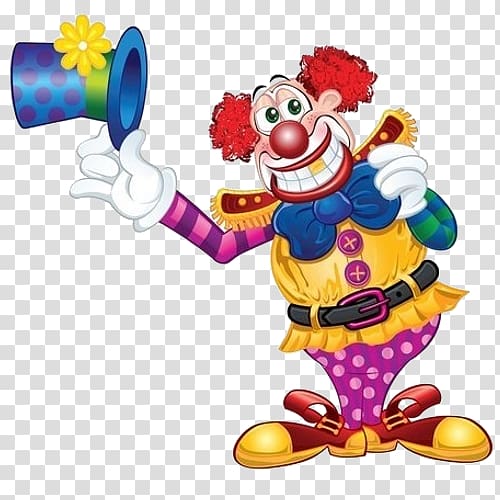 Clown Circus Humour, clown hat transparent background PNG clipart