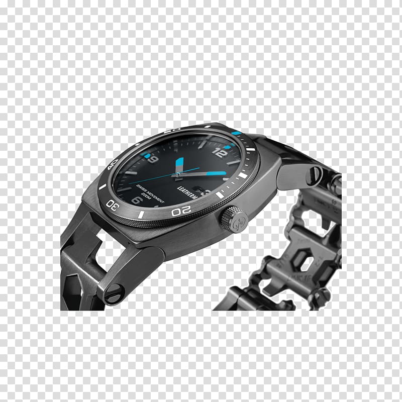 Multi-function Tools & Knives Leatherman Tread Tempo Leatherman Tread Tool Watch, swiss multi tool transparent background PNG clipart