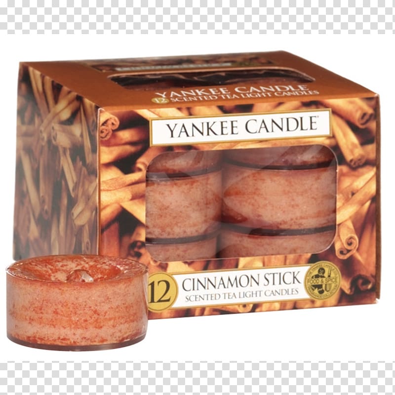 Tealight Yankee Candle Spice, Cinnamon Stick transparent background PNG clipart